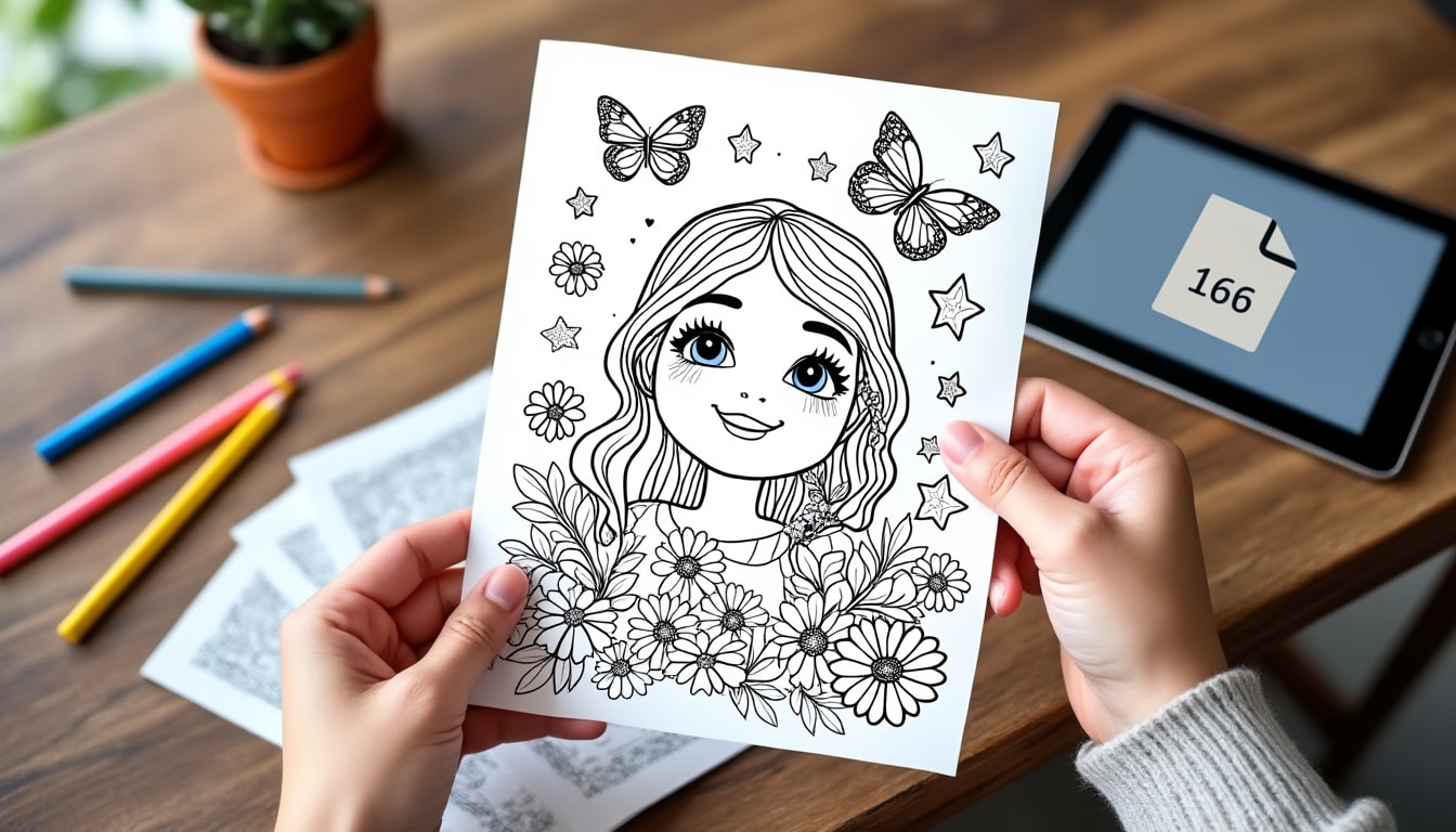 Coloriage à imprimer pdf fille : ce qu&rsquo;il faut vérifier en premier