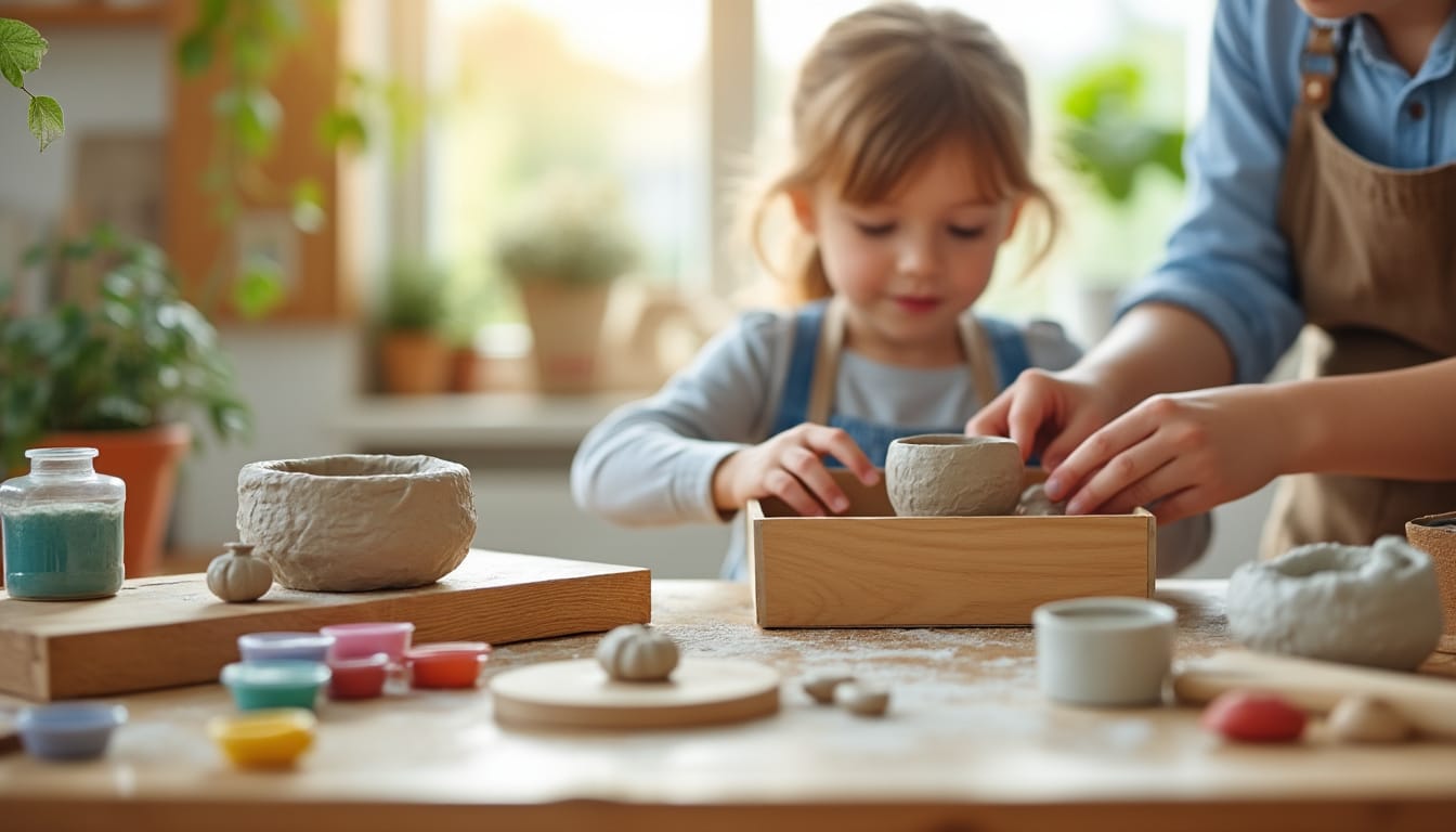 Faire cuire une poterie d&rsquo;enfant : les options quand on n&rsquo;a pas de four