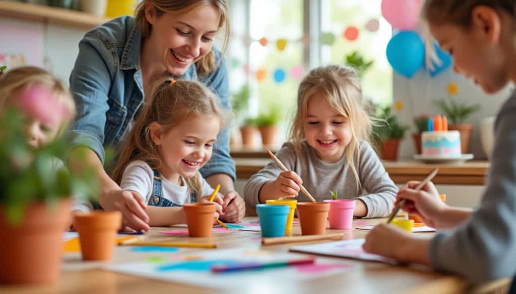 Anniversaire d&rsquo;enfant : l&rsquo;atelier créatif comme animation
