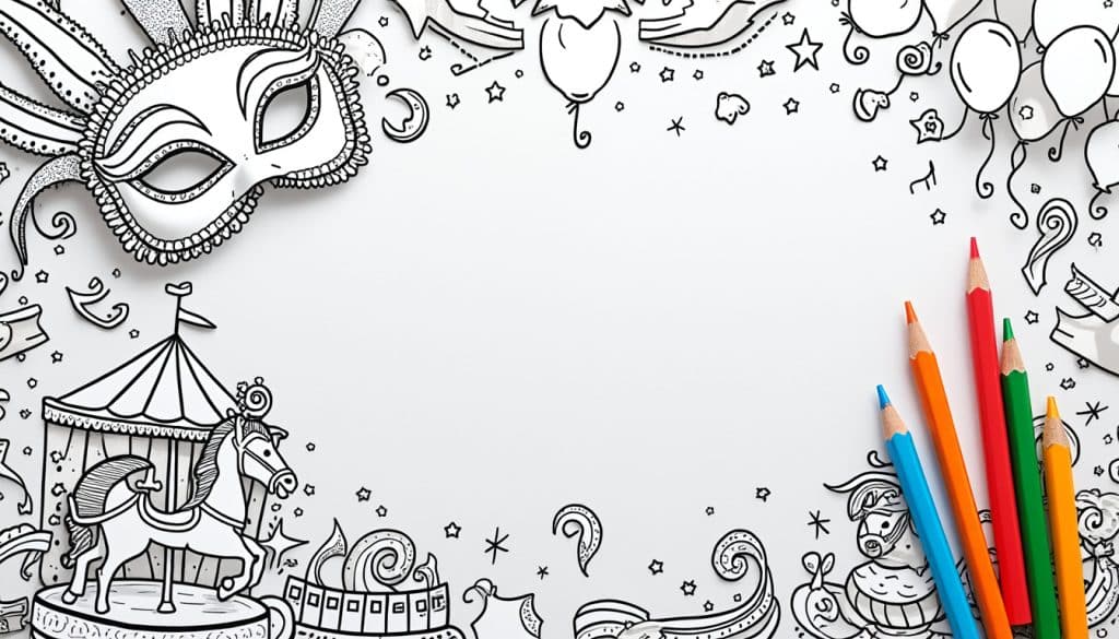 Coloriage carnaval à imprimer pdf : ce qu&rsquo;il doit contenir