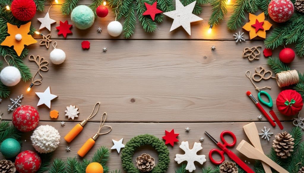 Décorations de Noël à fabriquer : les projets par tranche d&rsquo;âge