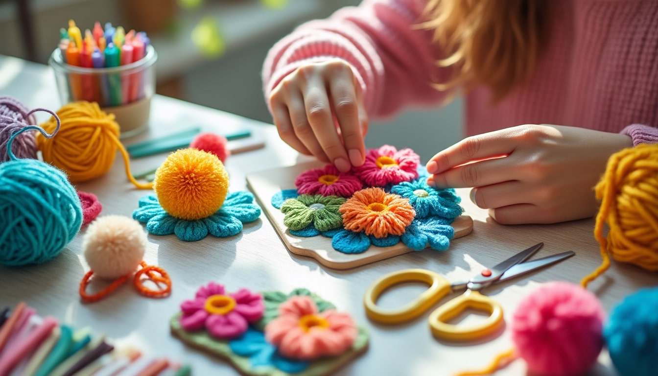 Fils chenille et laine : les projets rapides qui marchent