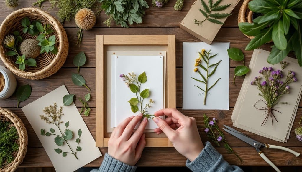 Herbier : récolter, presser et monter les planches