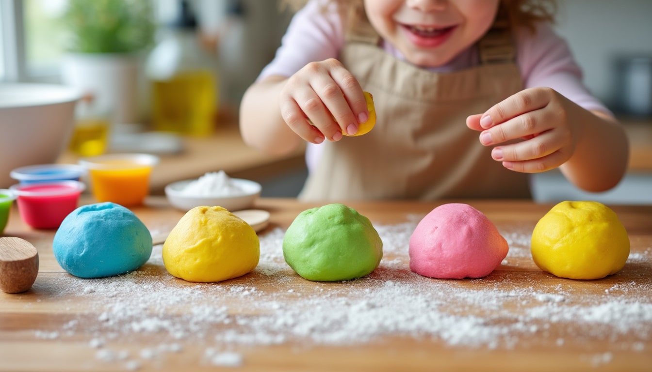 Pâte à modeler maison : ce que valent les recettes qui circulent
