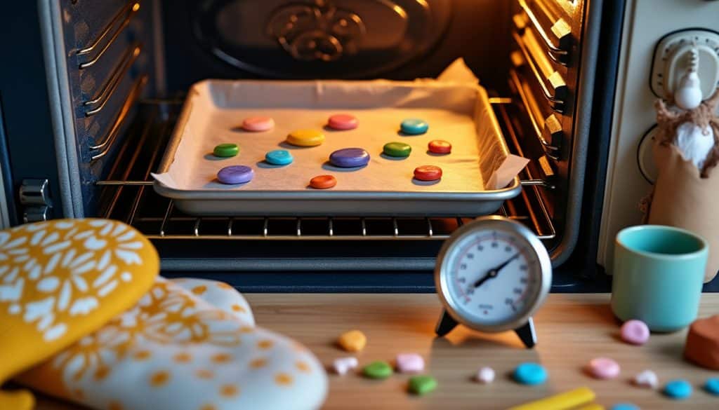 Pâte polymère : ce que la cuisson au four domestique implique