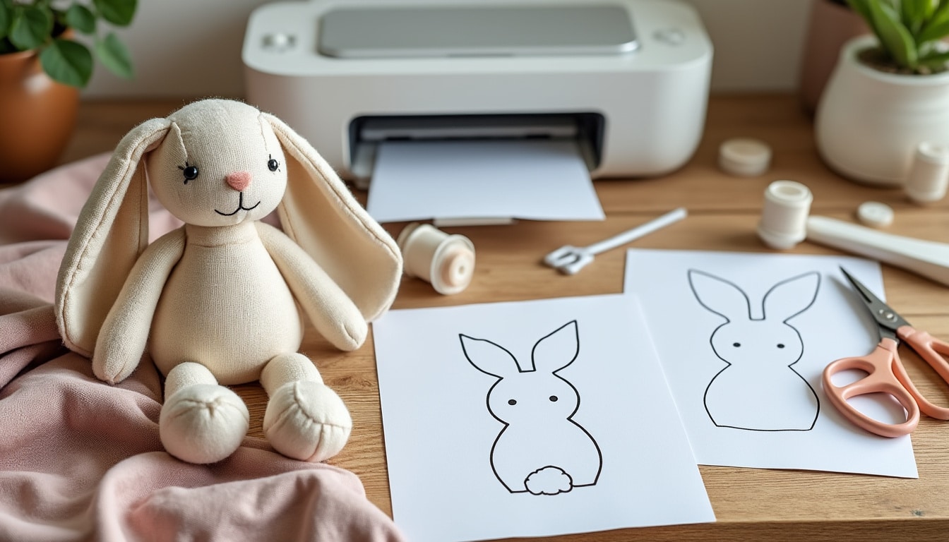 Patron doudou lapin pdf gratuit : où le trouver et comment l&rsquo;imprimer