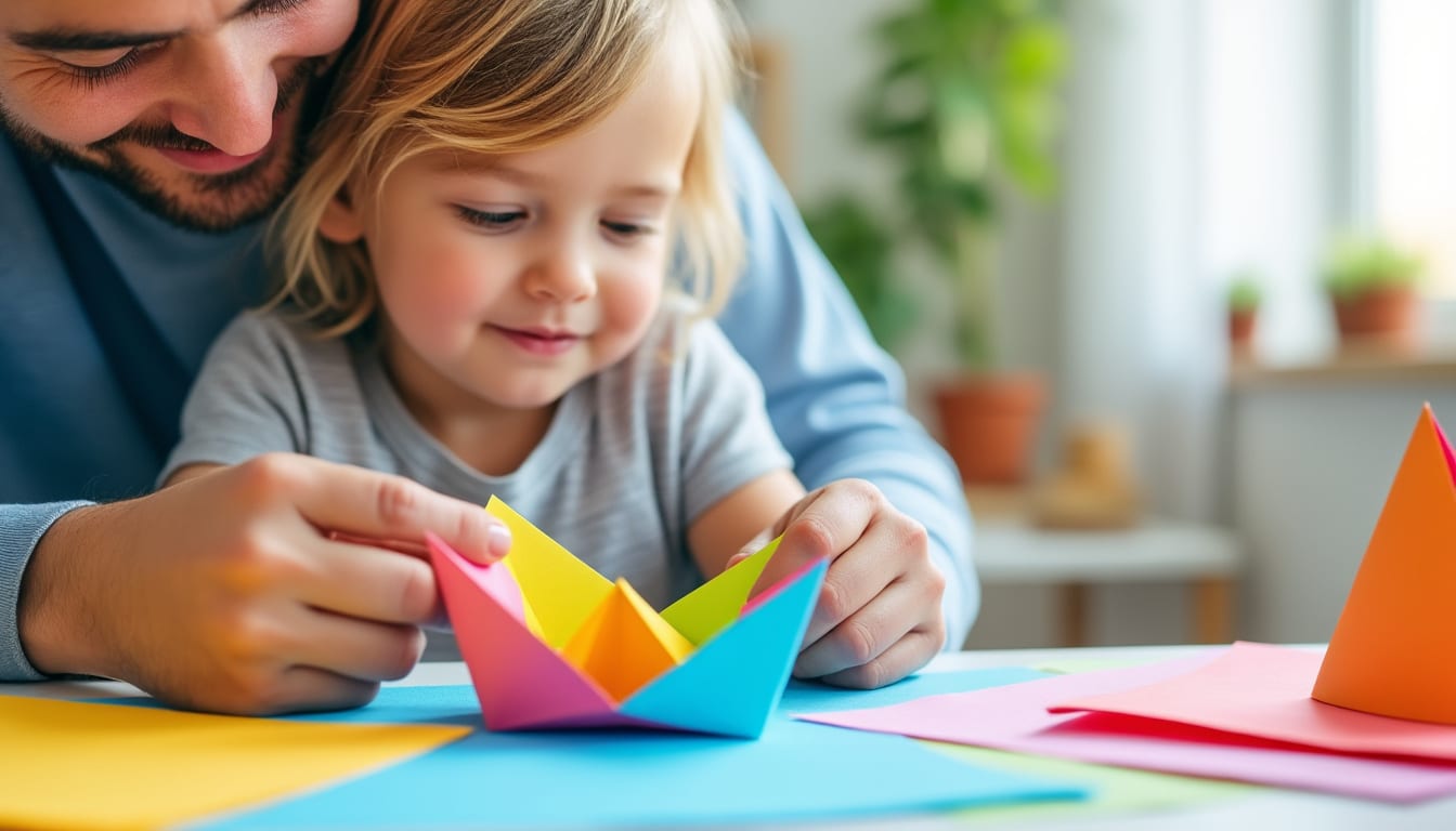 Pliages faciles pour débuter avec un enfant